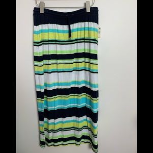 Talbots NWT long skirt with tie waist